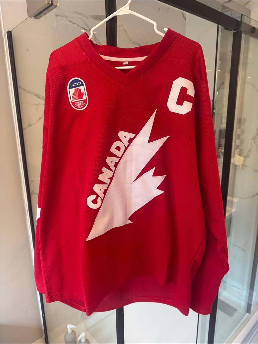 Gretzky Canada Canada Cup Red Hockey Jersey